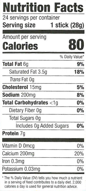 Nutritional Info String Cheese Besto Blog Nutritional Info String Cheese Besto Blog
